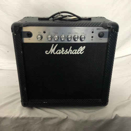 Vist Large View of Product Image Which is Used Marshall MG15CFR 1 x 10 Solid State Amplifier 1 x 10