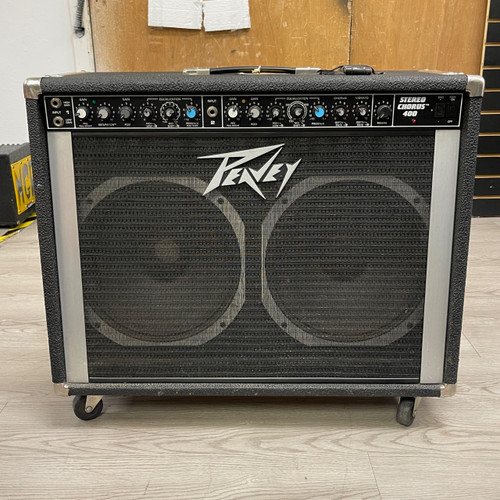 Vist Large View of Product Image Which is Used - Peavey STEREO CHORUS 400 Solid State Amplifier 2 x 12