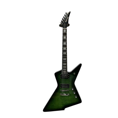 Vist Large View of Product Image Which is Used WESTCREEK REVENGE EXPLORER STYLE Modern Metal Electric Guitar Green 6-String