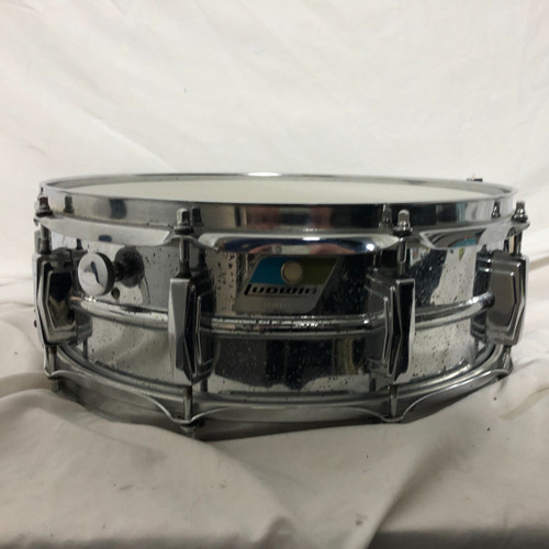 Vist Large View of Product Image Which is Used Ludwig SUPRAPHONIC 5 X 14 Metal Snare Drum 14"