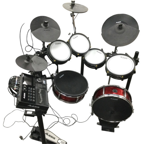 Vist Large View of Product Image Which is Used Alesis Strike Pro E-kit Electronic Drum Kit