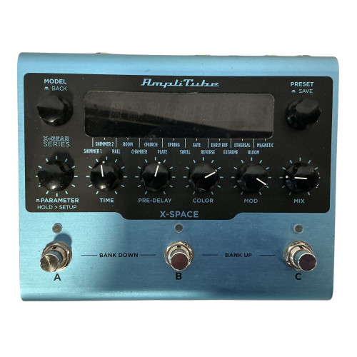 Vist Large View of Product Image Which is Used AMPLITUBE X-SPACE Reverb Pedal