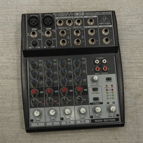 Vist Large View of Product Image Which is Used Behringer Xenyx 802 Mixing Console