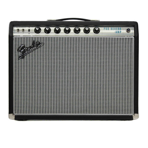 Vist Large View of Product Image Which is Used Fender 68 CUSTOM PRO REVERB AMP 1 x 12 Tube Combo Amplifier 1 x 12