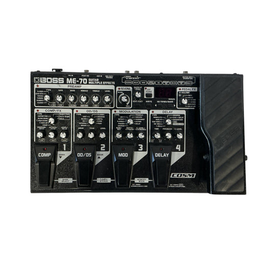 Vist Large View of Product Image Which is Used Boss ME-70 NO/9VAC Floorboard Amp Modeling + FX