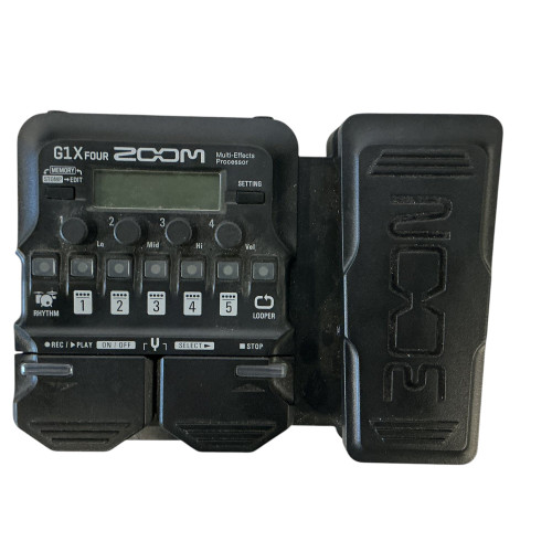 Vist Large View of Product Image Which is Used Zoom G1X FOUR NO/AC Floorboard Amp Modeling + FX