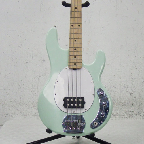 Vist Large View of Product Image Which is Used Sterling by Ernie Ball sub Series Stingray 4 Bass Guitar Green 4-String