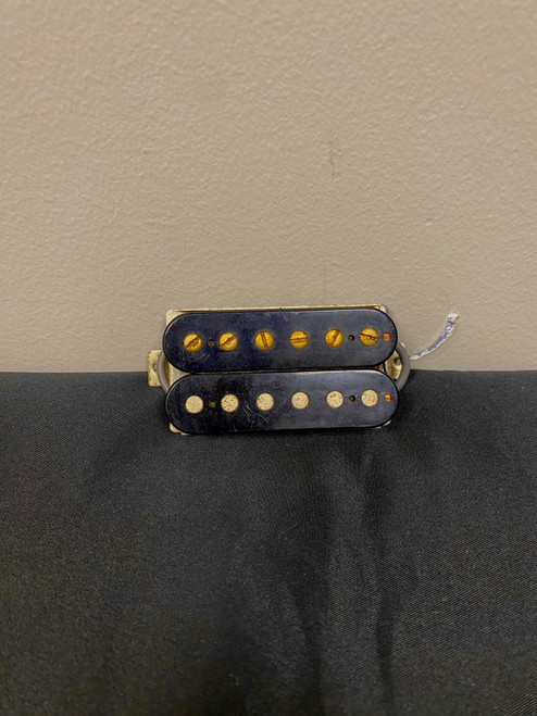 Vist Large View of Product Image Which is Used UNBRANDED BLACK AND GOLD HUMBUCKER Guitar Pickup