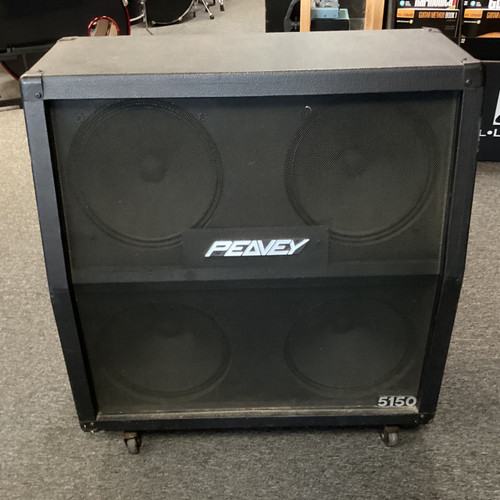 Vist Large View of Product Image Which is Used Peavey 5150 SLANT 4X12 4 x 12 Guitar Speaker Cabinet 4 x 12