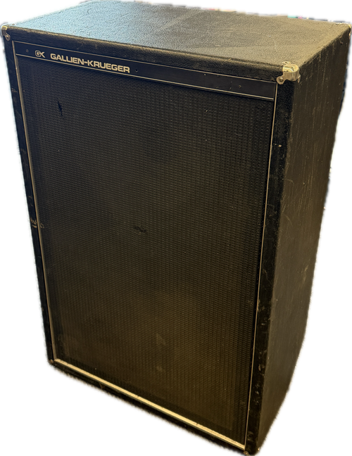 Vist Large View of Product Image Which is Used Gallien Krueger 2X15 ROLLING CABINET 2 x 15 Bass Guitar Cabinet 2 x 15
