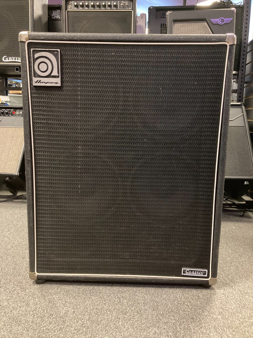 Vist Large View of Product Image Which is Used Ampeg SVT410HLP 4 Ohm 4 x 10 Bass Guitar Cabinet 