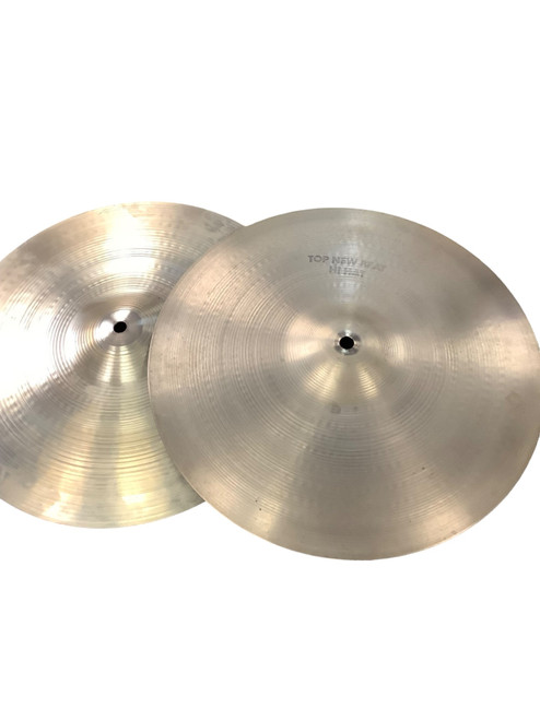 Vist Large View of Product Image Which is Used Zildjian 14 A HI HATS 70S Vintage Hi Hat Cymbals 14"