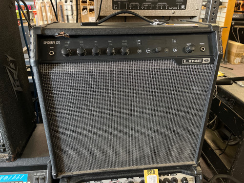 Vist Large View of Product Image Which is Used Line 6 SPIDER V 120 1 x 12 Solid State Amplifier 1 x 12