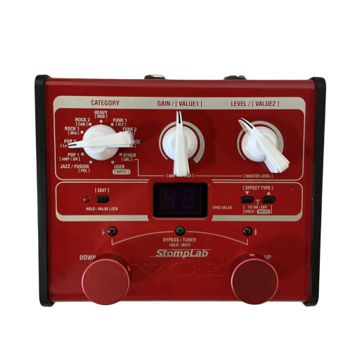 Vist Large View of Product Image Which is Used Vox STOMPLAB 1B Multi-FX Pedal