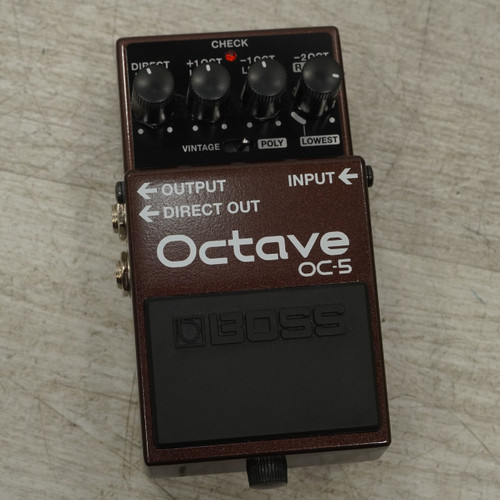 Vist Large View of Product Image Which is Used Boss OC-5 Octave Pedal