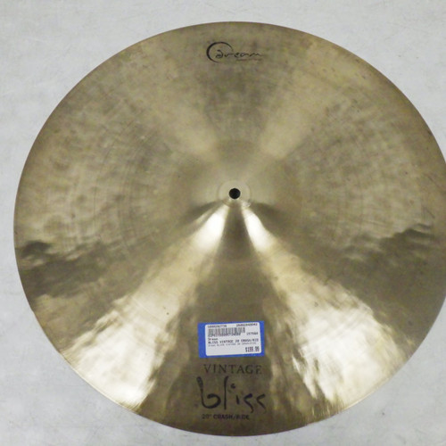 Vist Large View of Product Image Which is Used Dream BLISS VINTAGE 20 CRASH/RIDE Crash Cymbal Other