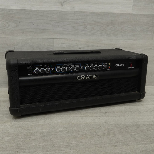 Vist Large View of Product Image Which is Used Crate GT1200H Solid State Guitar Head AS IS - No Reverb