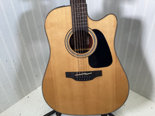 Vist Large View of Product Image Which is Used Takamine GD30CE-12 NAT Solid Top Acoustic Guitar Natural