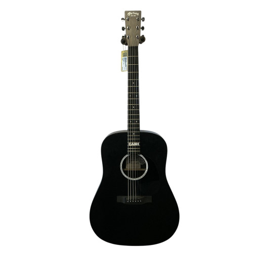 Vist Large View of Product Image Which is Used Martin DX JOHNNY CASH Laminate Top Acoustic Guitar Black