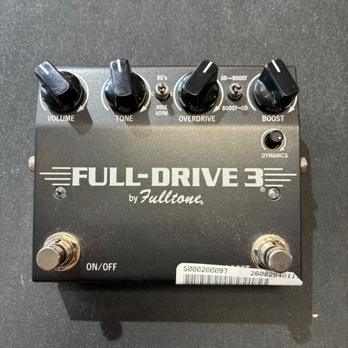 Vist Large View of Product Image Which is Used Fulltone FULL-DRIVE 3 Distortion Pedal