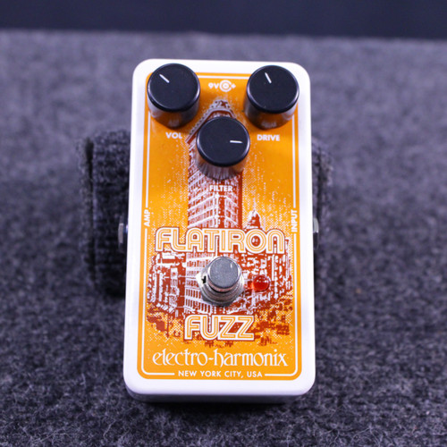 Vist Large View of Product Image Which is Used Electro Harmonix (E/H) FLAT IRON FUZZ PEDAL Fuzz Pedal