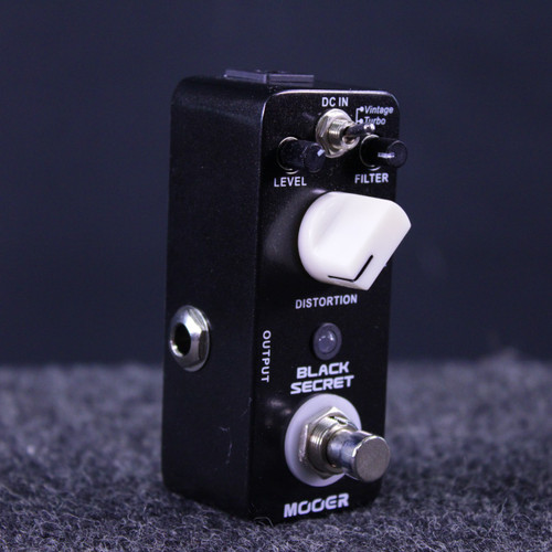 Vist Large View of Product Image Which is Used Mooer BLACK SECRET DISTORTION Distortion Pedal