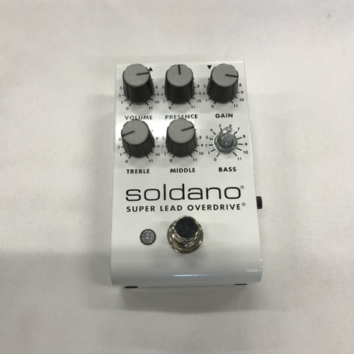 Vist Large View of Product Image Which is Used Soldano SUPER LEAD OVERDRIVE Guitar PreAmp Pedal