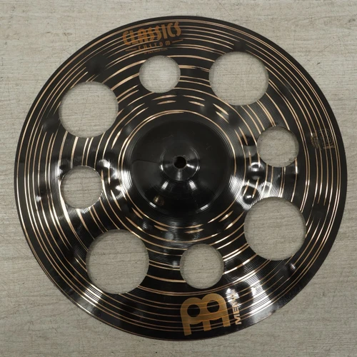 Vist Large View of Product Image Which is Used Meinl Classics Custom Dark Trash Crash Cymbal 14 - Inch
