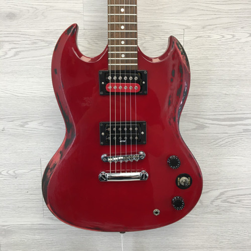 Vist Large View of Product Image Which is Used Epiphone SG SPECIAL -WEAR- SG Type Electric Guitar Red 6-String