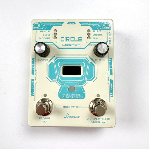 Vist Large View of Product Image Which is Used Donner Circle Looper Pedal