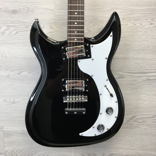 Vist Large View of Product Image Which is Used Godin DORCHESTER ELECTRIC S Type Electric Guitar Black 6-String
