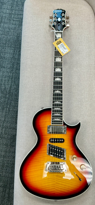 Vist Large View of Product Image Which is Used 2011 Epiphone NIGHTHAWK CUSTOM REISSUE LP Type Electric Guitar Sunburst 6-String
