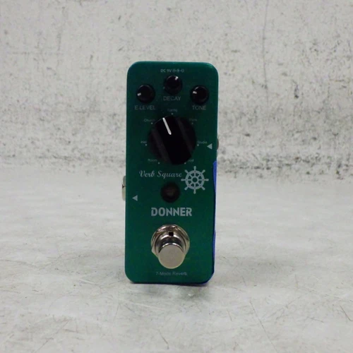Vist Large View of Product Image Which is Used Donner VERB SQUARE Reverb Pedal