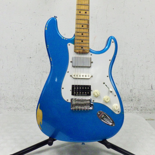 Vist Large View of Product Image Which is Used S STYLE PARTSCASTER S Type Electric Guitar Blue 6-String