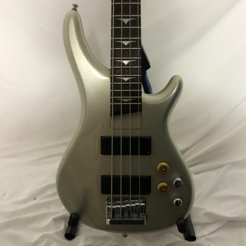 Vist Large View of Product Image Which is Used Tradition 4-STRING BASS Bass Guitar Silver/Gray 4-String