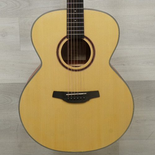 Vist Large View of Product Image Which is Used Crafter HJ-100 Jumbo Solid Top Acoustic Guitar Natural