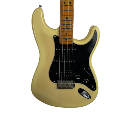 Vist Large View of Product Image Which is Used Fender 1994 STRATOCASTER HSS MIM S Type Electric Guitar Yellow 6-String