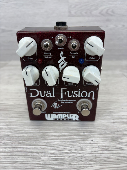 Vist Large View of Product Image Which is Used Wampler DUAL FUSION V1 Overdrive Pedal