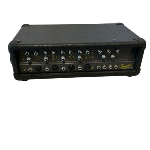 Vist Large View of Product Image Which is Used SQUIER 4 POWER MIXER W/2 SPEAKERS Powered Mixing Head
