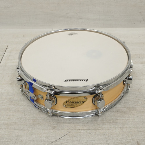 Vist Large View of Product Image Which is Used Ludwig 13x4 Accent Cs Custom Wood Snare Drum