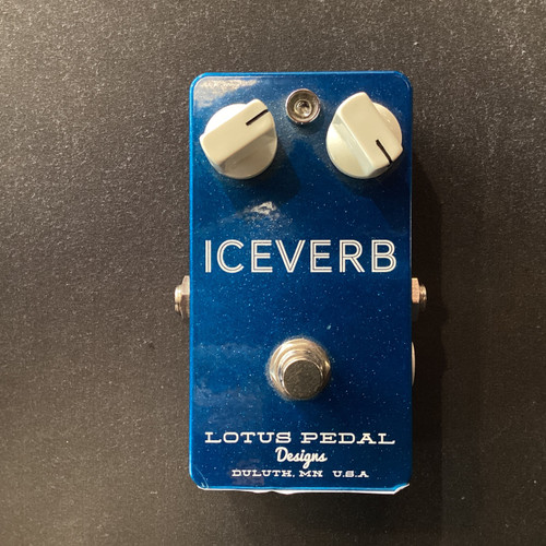 Vist Large View of Product Image Which is Used Lotus ICEVERB Reverb Pedal