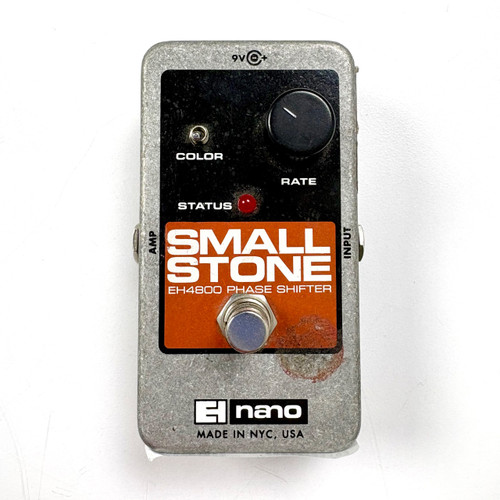 Vist Large View of Product Image Which is Used Electro Harmonix Small Stone EH4800 Phase Shifter Pedal