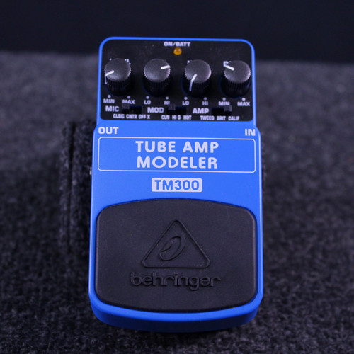 Vist Large View of Product Image Which is Used Behringer TM300 TUBE AMP MODELER PEDAL Overdrive Pedal