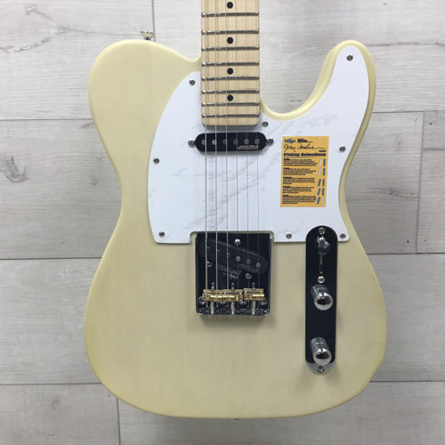 Vist Large View of Product Image Which is Used Vintage V58 Jerry Donahue Reissue Ash Blonde T Type Electric Guitar