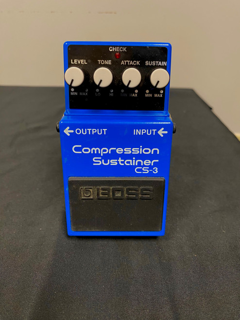 Vist Large View of Product Image Which is Used Boss CS-3 COMPRESSION SUSTAINER Compressor Pedal