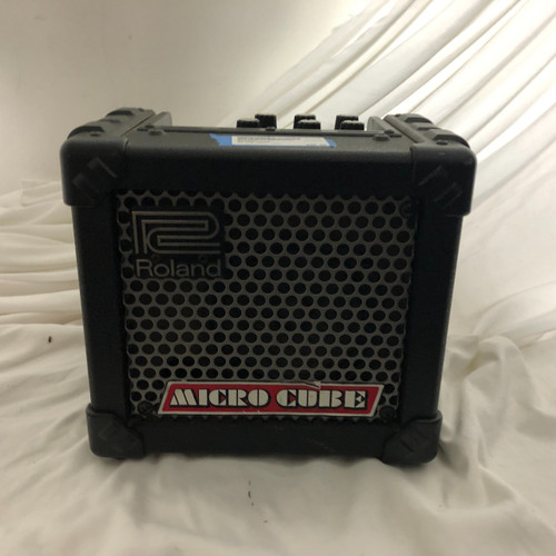 Vist Large View of Product Image Which is Used Roland MICRO CUBE 1 x 5 Solid State Amplifier 1 x 5