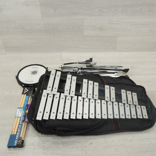 Vist Large View of Product Image Which is Used Ludwig Bell Kit In Gig Bag - No Snare
