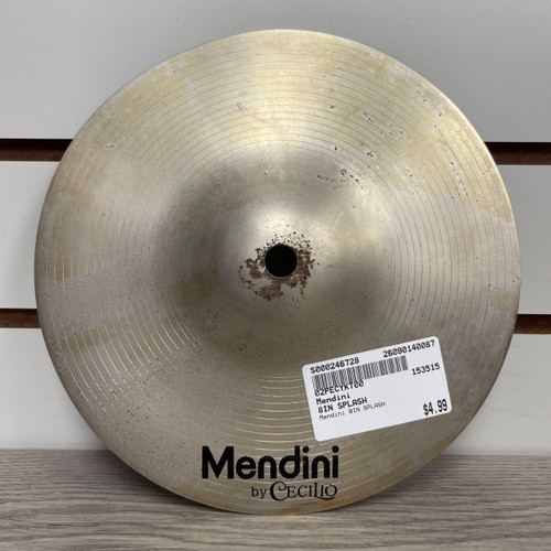 Vist Large View of Product Image Which is Used Mendini 8IN SPLASH Splash Cymbal 8"