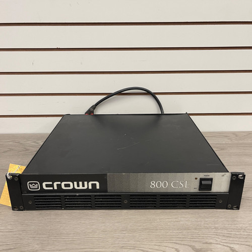 Vist Large View of Product Image Which is Used Crown 800 CSL Power Amplifier