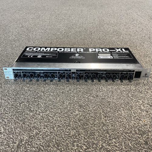 Vist Large View of Product Image Which is Used BEHRINGER MDX2600 COMPOSER PRO-XL Rackmount Compressor